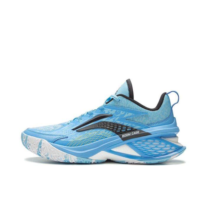 Li Ning Power 11 Premium Nucleus Aggregation Air Attack Professional Basketball Shoes in Blue