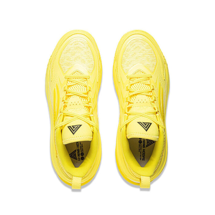 Li Ning Power 11 Premium Nucleus Aggregation Air Attack Professional Basketball Shoes in Yellow - Image 4