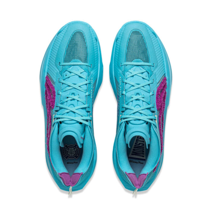 2025 Li-Ning Superlight  ULTRALIGHT X Disney Monsters University Top Light Boom  basketball Shoes - Image 7