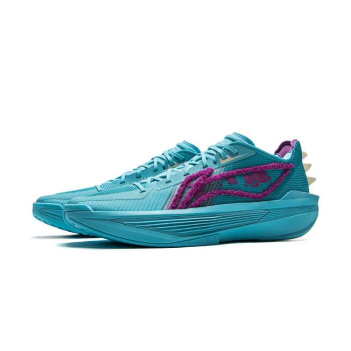 2025 Li-Ning Superlight  ULTRALIGHT X Disney Monsters University Top Light Boom  basketball Shoes - Image 5