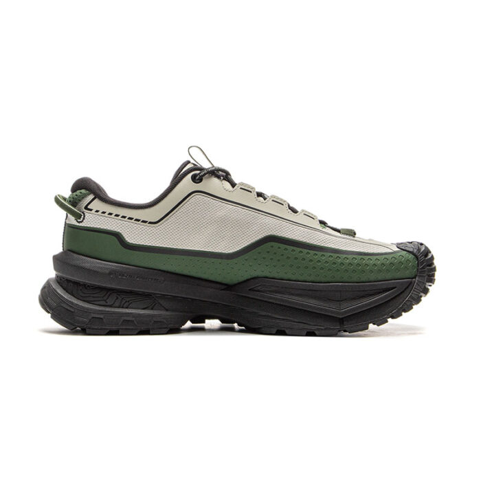 LiNing Outdoor Hiking Shoes CounterFlow Grey/Green - Image 2