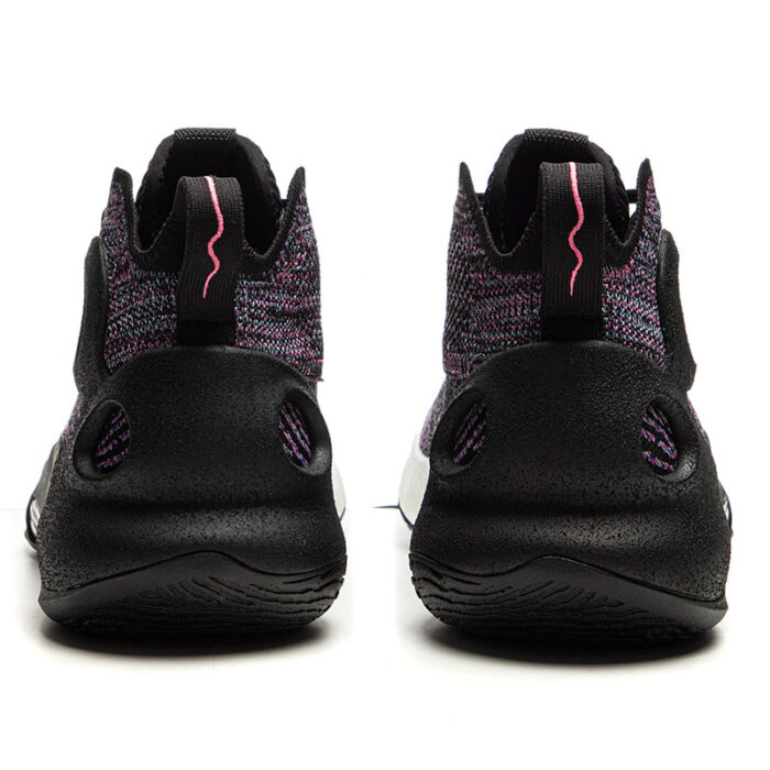 LiNing Yushuai Ultra Obsidian Black Mens Mid-Top Basketball Shoes - Image 7