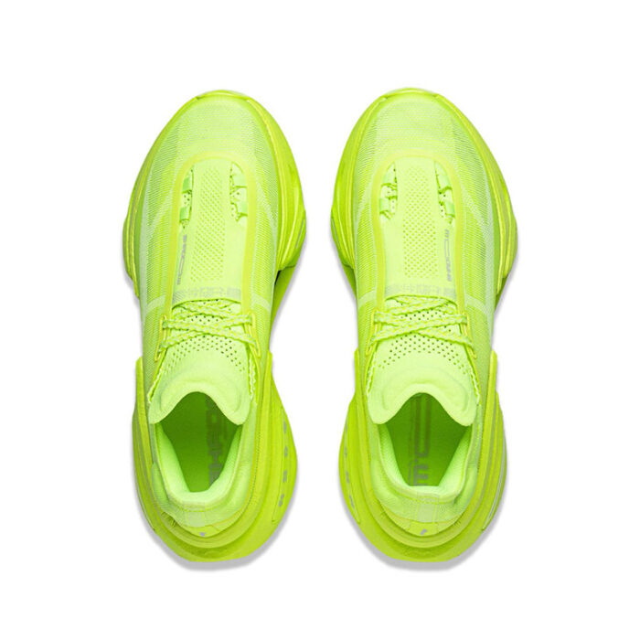 LiNing Runners Shadow 3 Pro Fluorescent Green Racing Fashion Sneakers for Men Women Girls and Boys - Image 4