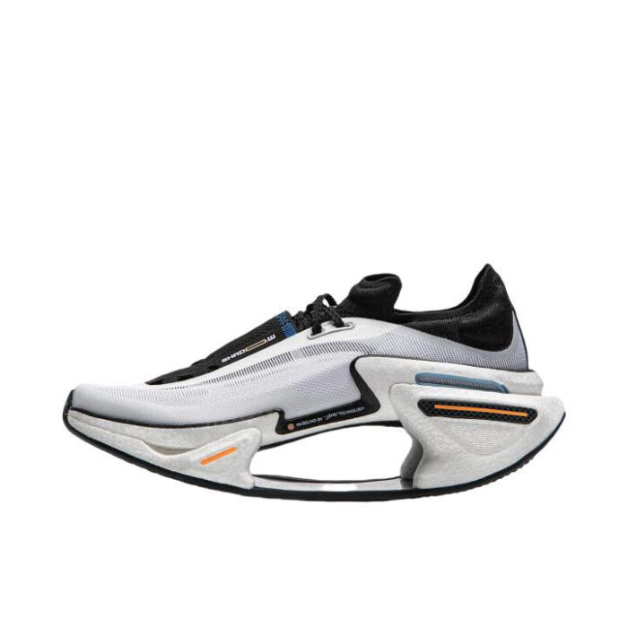 LiNing Runners Shadow 3 Pro Racing Fashion Sneakers in White Black