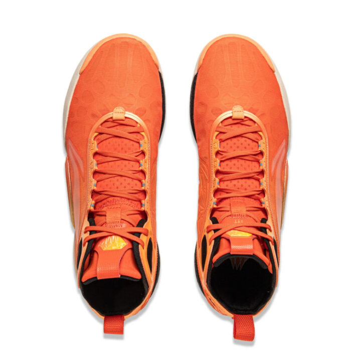 LiNing Yushuai 19 Ultra Premium Boom Basketball Shoes in Orang - Image 4