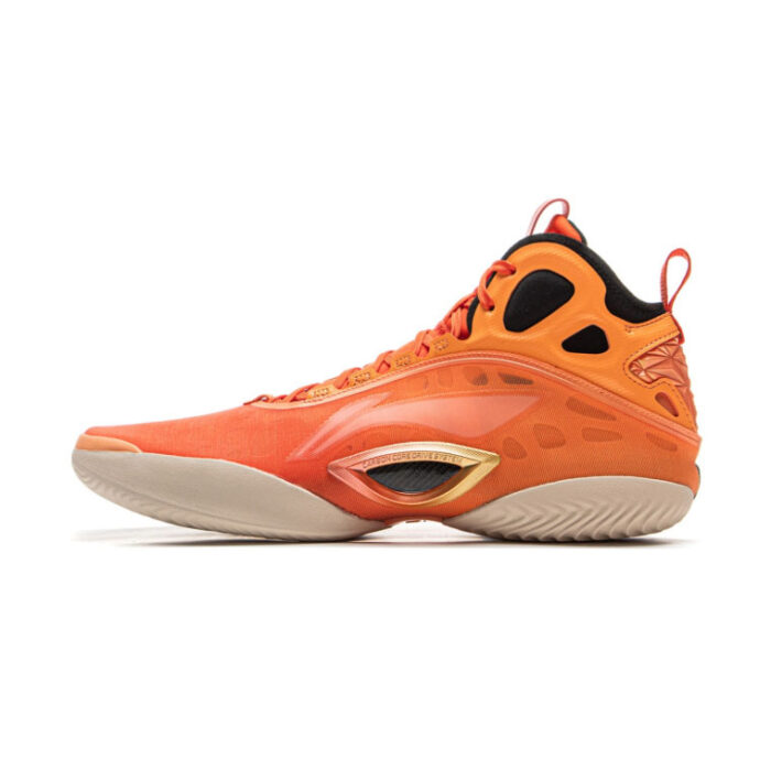 LiNing Yushuai 19 Ultra Premium Boom Basketball Shoes in Orang