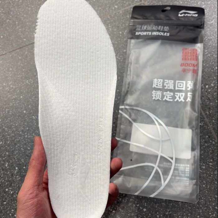 LiNing Gamma insoles in white