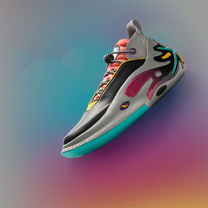 Way of Wade 11 x Staple Pigeon Collaboration "Retro Card" Reflective Basketball Shoes - Image 8