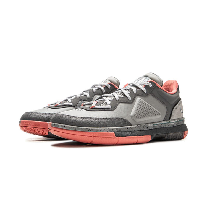 Way of Wade 1 Low Retro x Staple Collaboration"Grey Pigeon" China LiNing Basketball Shoes - Image 6