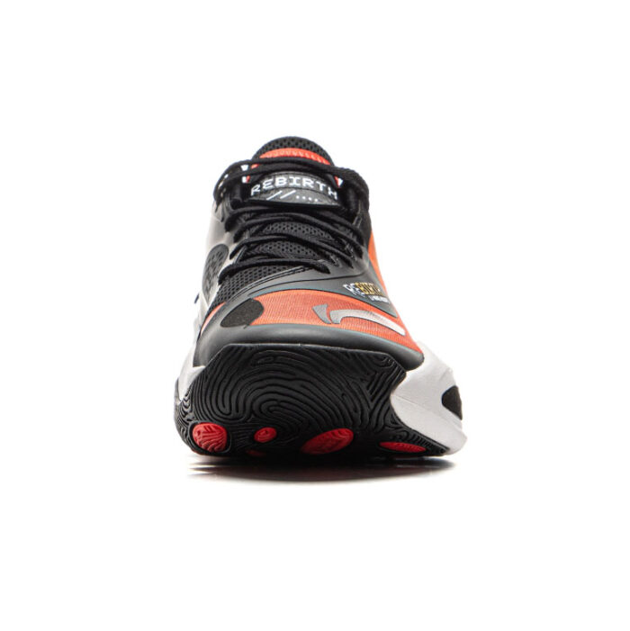 LiNing Rebirth ULTRA FOAM Lightweight Basketball Shoes in Black/ Red - Image 6