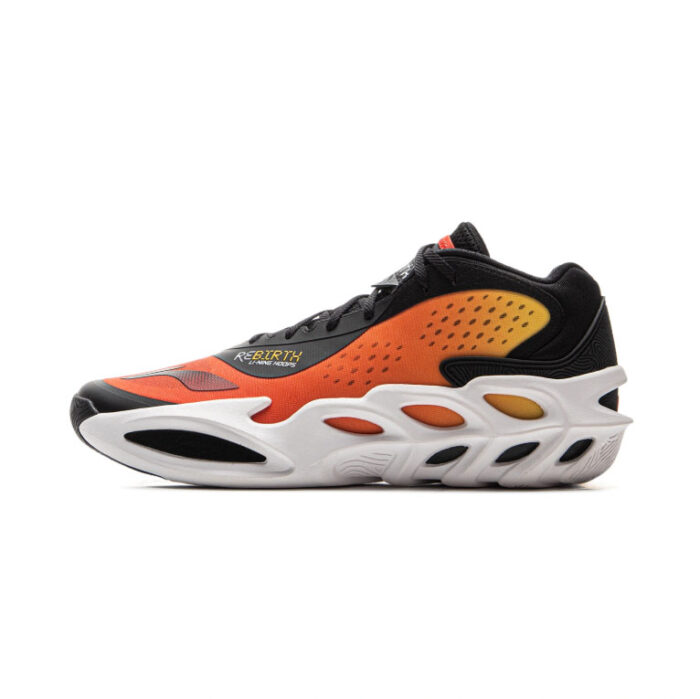 LiNing Rebirth ULTRA FOAM Lightweight Basketball Shoes in Black/ Red