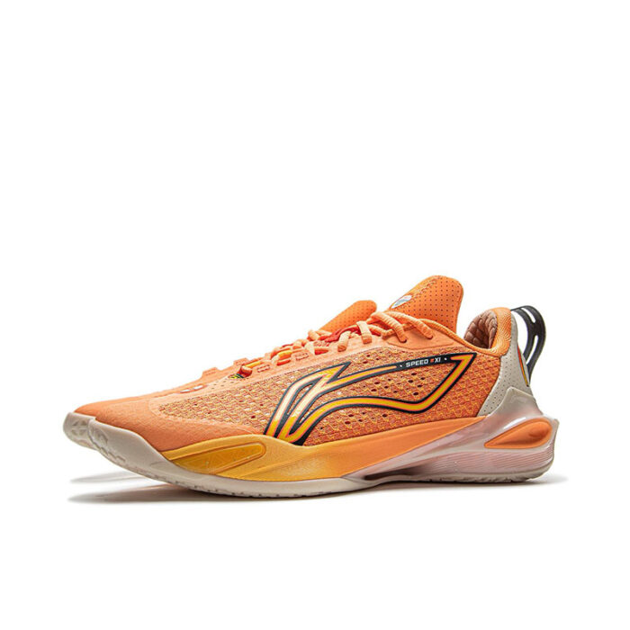 LiNing Speed 11 Low  Summer Double Boom Basketball Shoes in Orange - Image 2