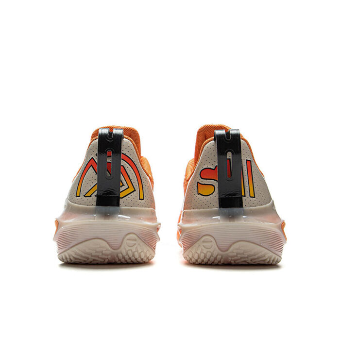 LiNing Speed 11 Low  Summer Double Boom Basketball Shoes in Orange - Image 5