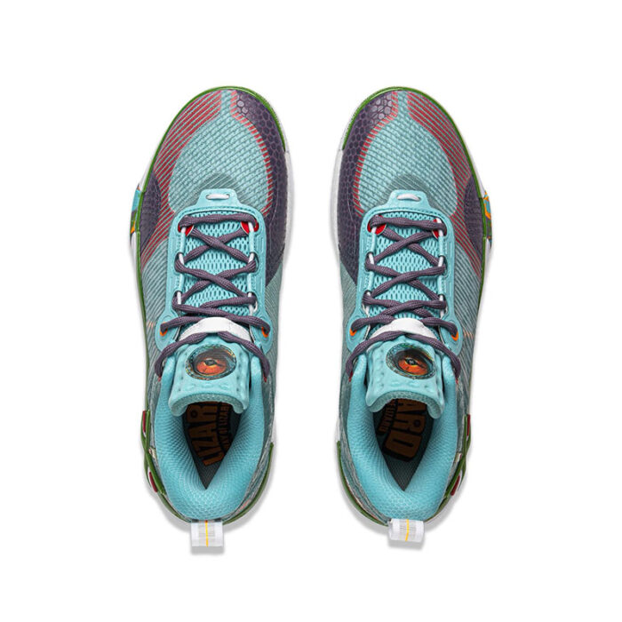 LiNing Way of Wade Shadow 6 “Blue Green” Basketball Shoes - Image 3