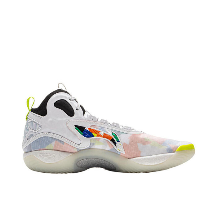 LiNing Yushuai 19 Ultra Premium Boom Basketball Shoes in Standard White - Image 2