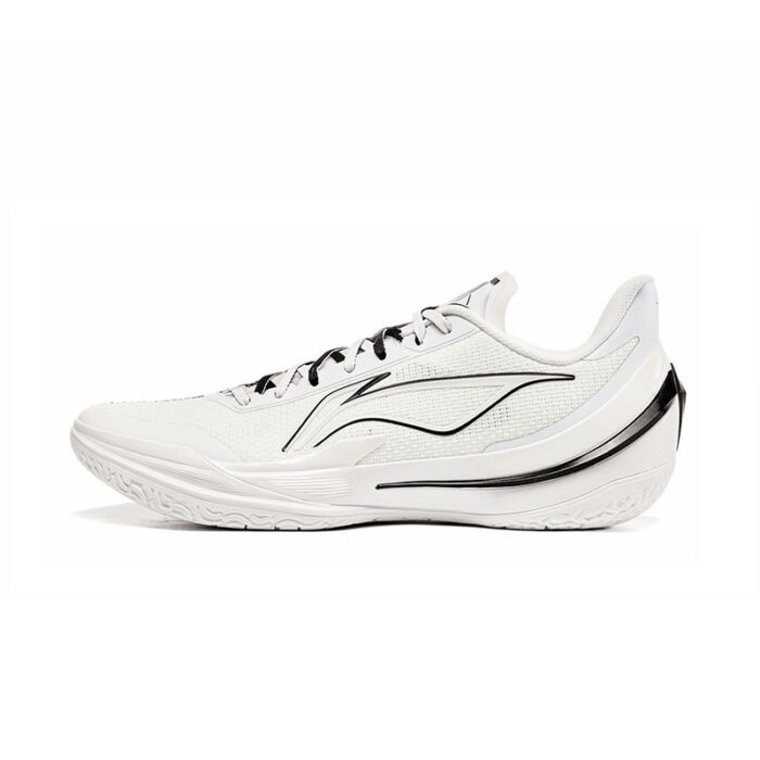 LiNing Liren 5 V2 Low "Black and White" Mismatched Basketball Shoes - Image 3