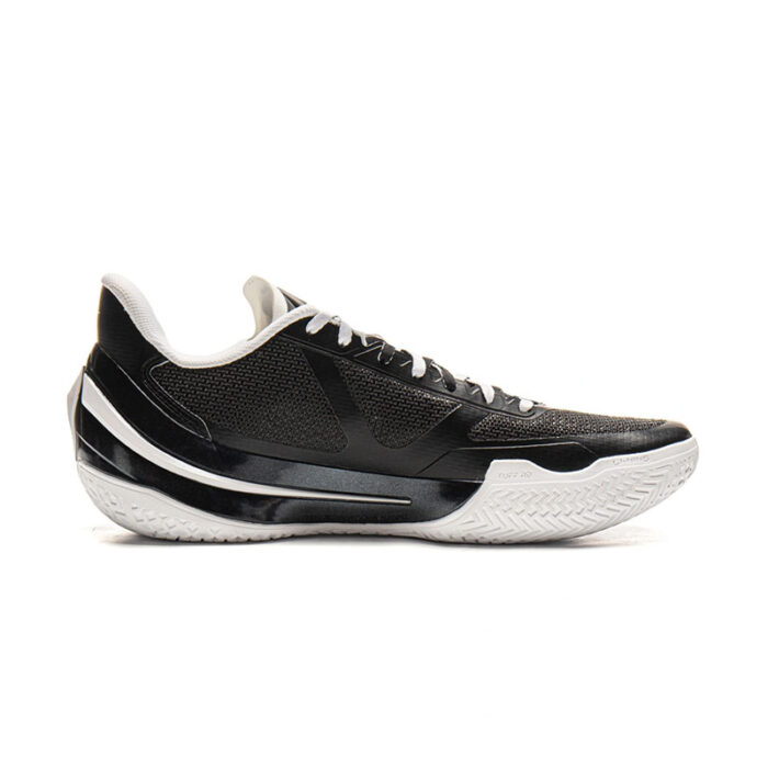 LiNing Liren 5 V2 Low "Black and White" Mismatched Basketball Shoes - Image 4