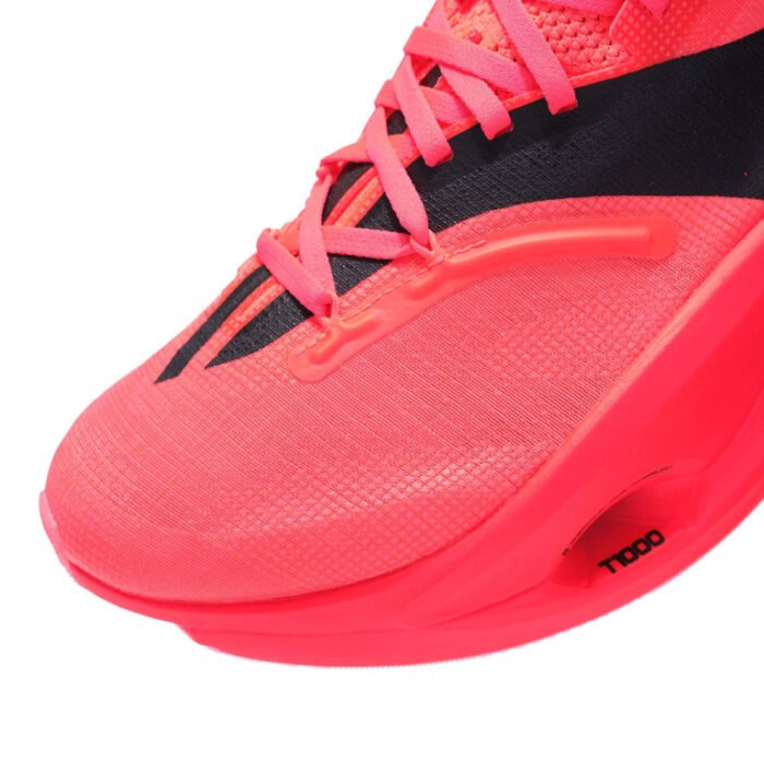 Imperial Palace x LiNing Challenger 5 Ultra Racing Shoes For Men Women Boys and Girls in Fluorescent Crystal Red - Image 10