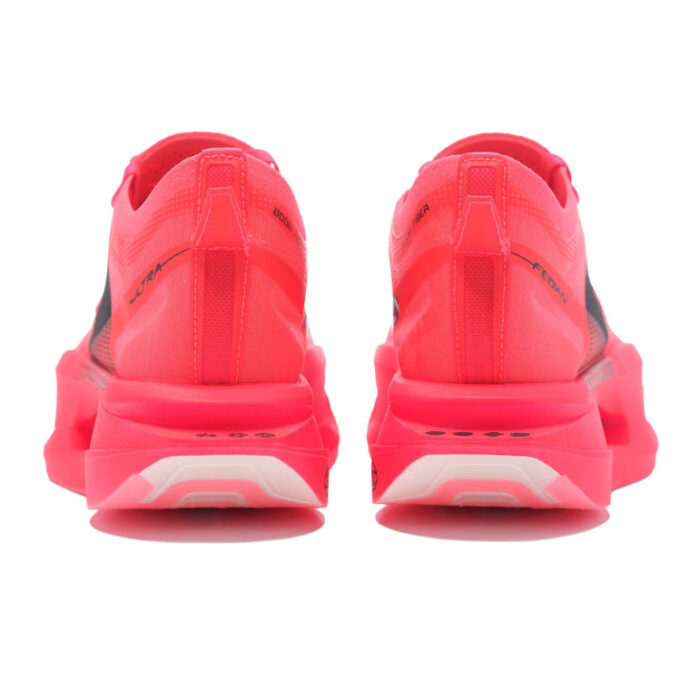 Imperial Palace x LiNing Challenger 5 Ultra Racing Shoes For Men Women Boys and Girls in Fluorescent Crystal Red - Image 5