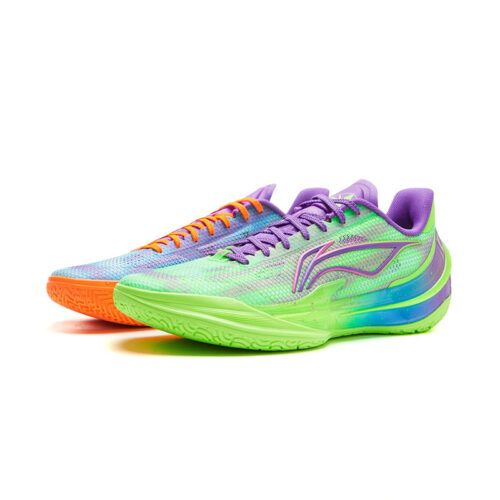 Li-Ning LiRen 5 V2 Low "Over Mountain" Mismatched Basketball Shoes