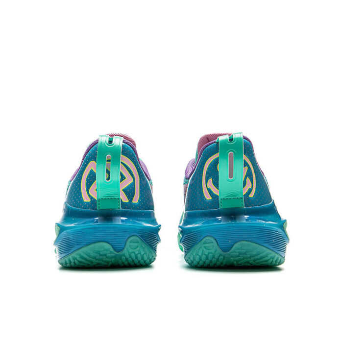 LiNing Speed 11 Low  Summer Double Boom Basketball Shoes in Parrot Green - Image 5