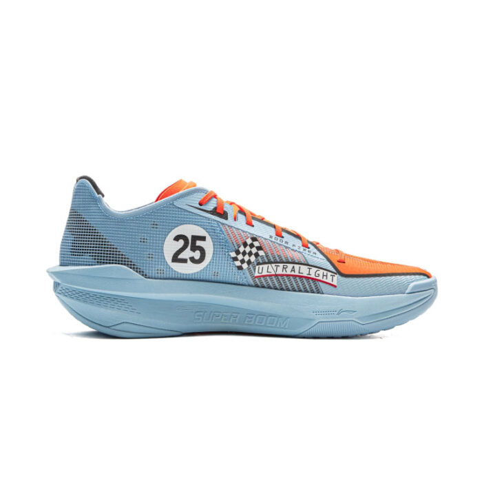 2025 Li-Ning Superlight  ULTRALIGHT "Painting-Blue" Top Light Boom  basketball Shoes - Image 4