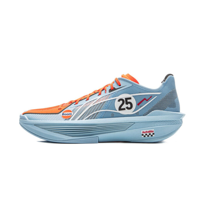 2025 Li-Ning Superlight  ULTRALIGHT "Painting-Blue" Top Light Boom  basketball Shoes