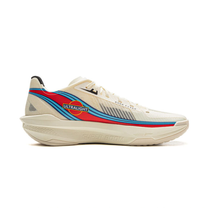 2025 Li-Ning Superlight  ULTRALIGHT "Painting-Off white" Top Light Boom  basketball Shoes - Image 4