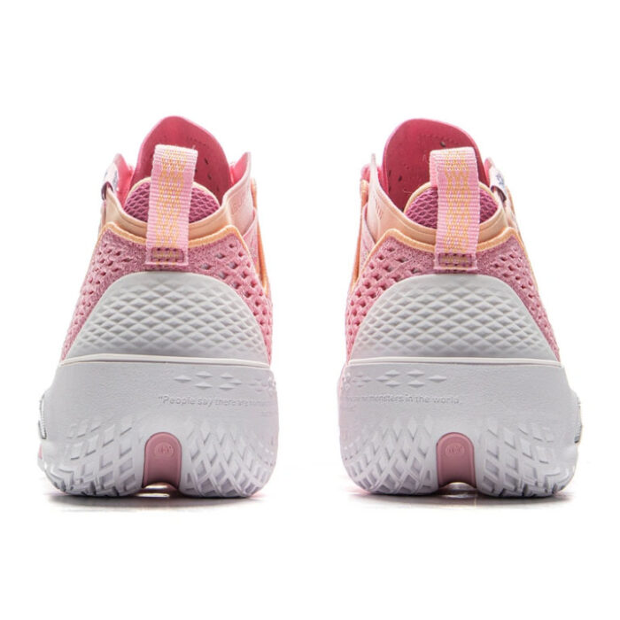 Li Ning X League of Legends BadFive 5 Pink White Premium Boom Basketball Shoes - Image 6