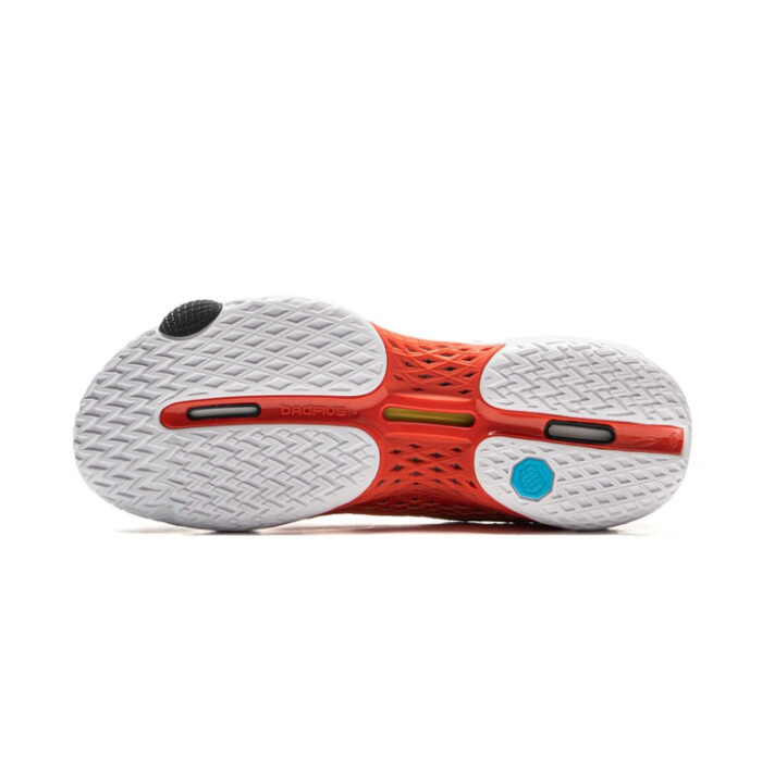 Li Ning  BadFive 5 Yellow Red White  Premium Boom Basketball Shoes - Image 8