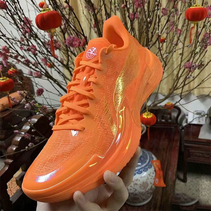 LiNing Gamma 1 "Red Moon" in Violent Orange - Image 2