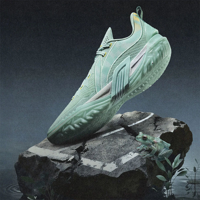 LiNing Jie AO 3 "Crystal Frog" Outdoor Basketball Shoes - Image 6