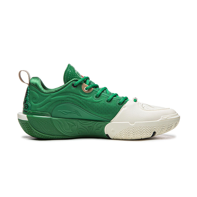 LiNing Way of Wade 12 "WADE AVE." in White/Green - Image 2