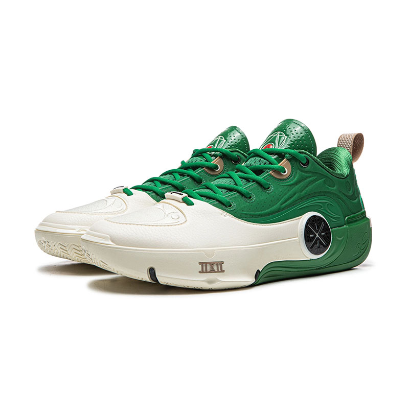 LiNing Way of Wade 12 "WADE AVE." in White/Green - Image 4