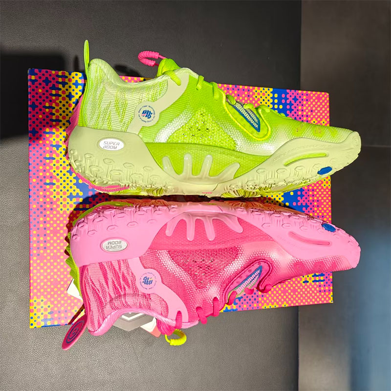 Li Ning BadFive 6 Mismatch Pink and Green - Image 2