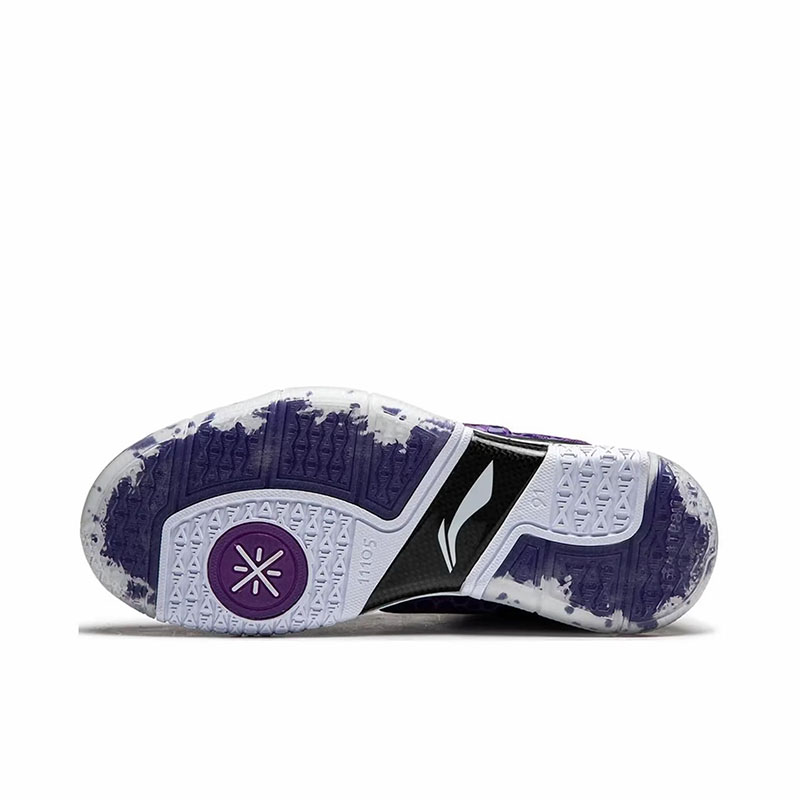 Stephen Curry with LiNing Way of Wade 1 Purple Stingray - Image 3