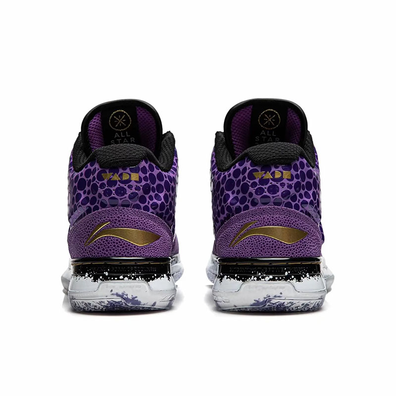 Stephen Curry with LiNing Way of Wade 1 Purple Stingray - Image 4