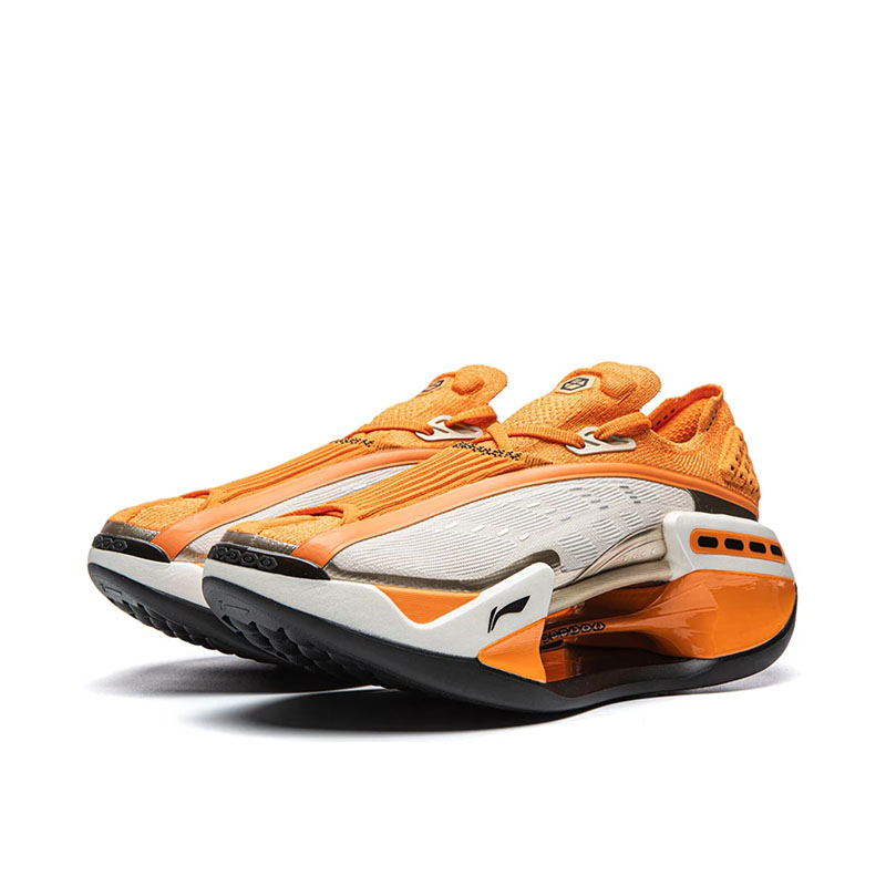 LiNing Runners Shadow 4 Pro Racing Fashion Sneakers in Orange - Image 2