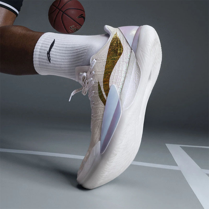 LiNing Gamma 2 White Gold - Image 5
